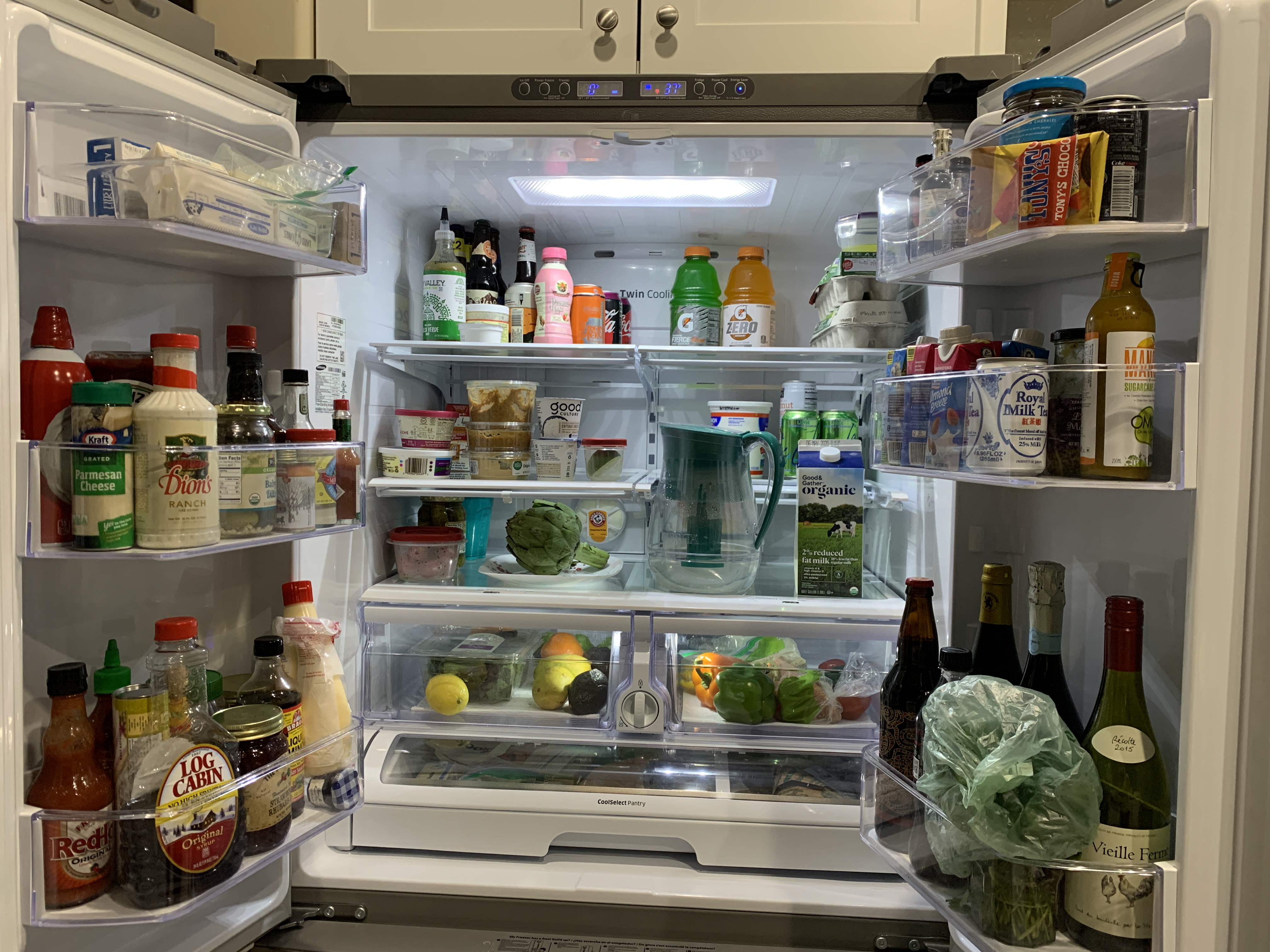 My Fridge (minus freezer!)